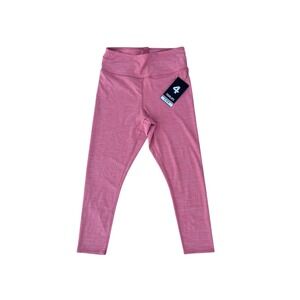 Fourlaps Womens High Waisted Heathered Coral Athletic Leggings‎ New With Tags